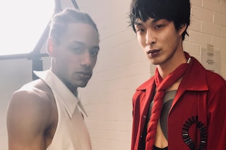 Backstage at the AW20 Fashion East London Fashion Week