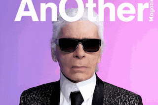 AnOther Magazine Volume 2 Issue 3, Karl Lagerfeld