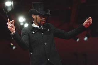 Junya Watanabe AW15 Top Hat Rings Bangles Black Coat 