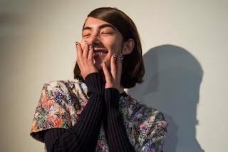 Opening Ceremony AW15, Dazed, womenswear, nails, flowers