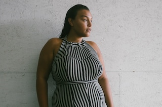 Paloma Elsesser Backstage Eckhaus Latta SS20 NYFW 2