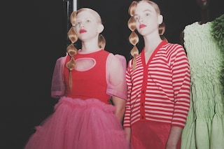 Molly Goddard SS17 womenswear backstage Dazed