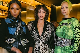Philipp Plein AW19 NYFW Jas Tookes Alanna Arrington Jazzelle