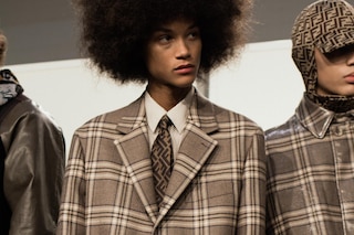 Fendi AW18 backstage milan mfw