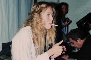 We Are Your Friends Rebecca Zephyr Thomas LFW backstage