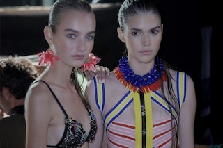 Backstage at Dsquared2 SS16