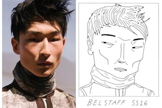 Belstaff SS16 LCM Badly Drawn Models Sean Ryan