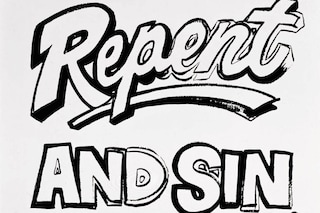 Andy Warhol, Repent and Sin No More! (Positive)