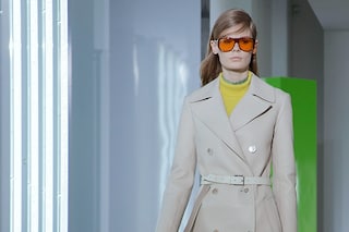 Jil Sander AW15, Dazed runway, Womenswear, Orange Shades