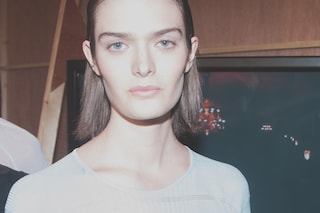 Backstage at Pringle SS15 
