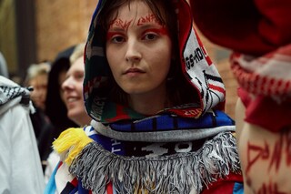 Backstage at Philip Ellis, Central Saint Martins BA 2016