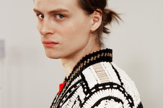 Balmain SS15 Mens collections, Dazed backstage
