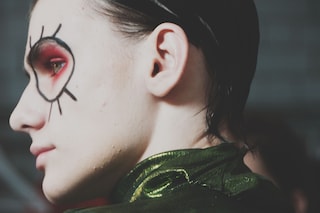 Backstage at Katie Eary AW15