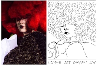 Comme des Gar&#231;ons SS16 Badly drawn models