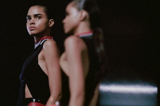 Backstage at Alexander Wang SS15 Dazed