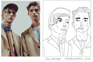 Salvatore Ferragamo SS16 Milan menswear Badly Drawn Models