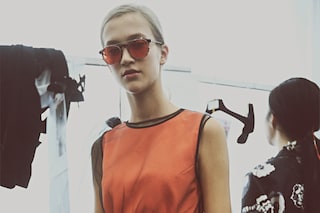 Backstage at MSGM SS15