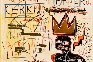 Jean-Michel Basquiat, “With Strings Two” (1983)