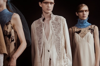 Backstage at Dries Van Noten SS17