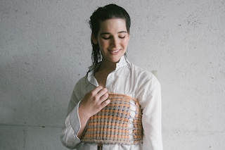 Hari Nef Backstage Eckhaus Latta SS20 NYFW 1