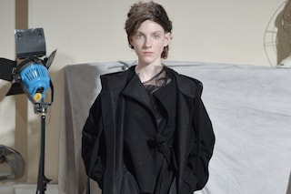 Phoebe English AW15 Presentation Dazed Womens layer sheer