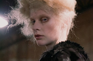 Alexander McQueen AW15 Dazed womenswear Feathers Gloss Lips