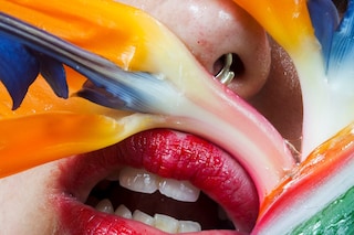 Maisie Cousins’ grass, peonie, bum