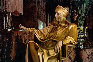 Twiggy in Biba &#169;Justin De Villeneuve_Iconic Images