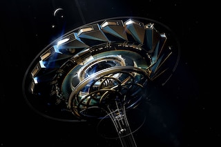 Ascensio space elevator concept art