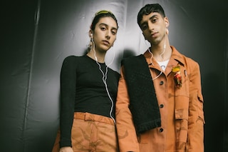 Backstage at Marine Serre SS20 3