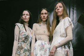 Backstage at Marine Serre SS20 1