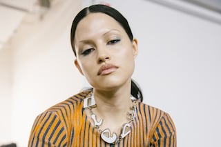 Diesel AW23 MFW Dazed Cris Fragkou beauty