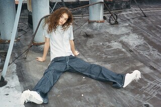 Matthew Adams Dolan SS16 denim Dazed