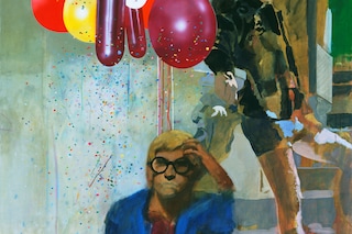 Portrait of David Hockney in a Hollywood Spanish I