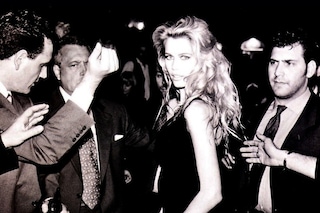 Claudia Schiffer by Arthur Elgort for Valentino,1995