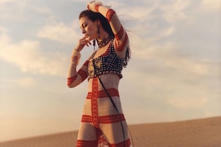 Alexander McQueen SS17 campaign Vittoria Ceretti Dazed