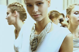 Backstage Giorgio Armani SS15 Milan Paolo Musa