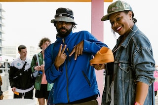 Pharrell Williams’ Humanrace Samba Popup SITW Virginia Beach