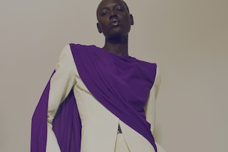Backstage at Gareth Pugh SS17