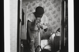 Armet Francis, ‘Self-Portrait in Mirror’, London staying
