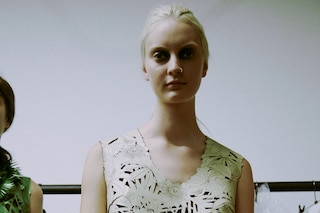 Backstage at Giles SS15