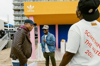 Pharrell Williams’ Humanrace Samba Popup SITW Virginia Beach