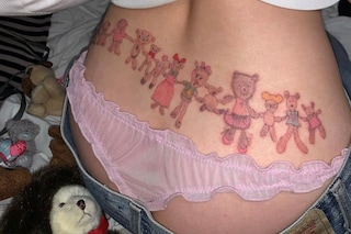 cutesy tattoo childhood nostalgia