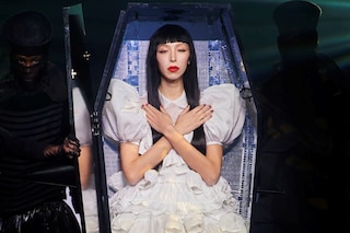 Coffin fashion funeral Jean Paul Gaultier