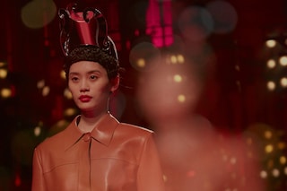 Schiaparelli Haute Couture AW15, brown leather coat, Dazed