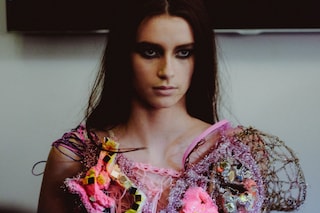 Central Saint Martins MA, AW15, Matty Bovan, Texture