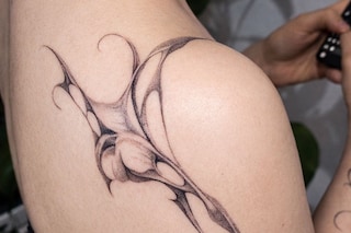 Biomorphic tattoos nature technology