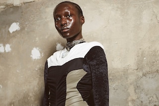 Backstage at the AW20 Marine Serre fashion show 1