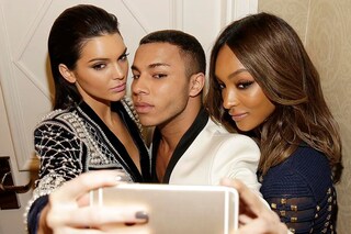 Olivier Rousteing Balmain Kendall Jenner Jourdan D