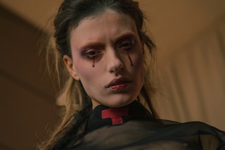Ammerman Schl&#246;sberg AW15, womenswear, blood, seethrough,mesh